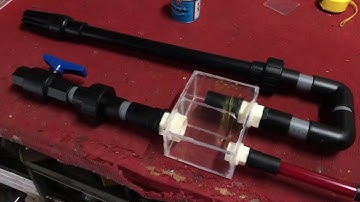 NQT - full bộ Overflow dành cho lọc tràn dưới hồ cá rồng không cần khoan đáy tự chế