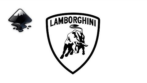 How to Draw A Vector Lamborghini Logo In Inkscape. Vector tracing.  Illustration. Speed video.