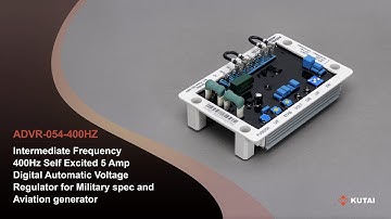 KUTAI Electronics - Generator Automatic Voltage Regulators (AVR) - ADVR-054-400HZ