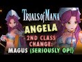 Trials Of Mana Angela Magus Class Seriously OP Skills Abilities Stats 