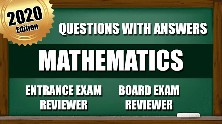 Entrance Exam Reviewer 2020 | Questions with Answer in General Math, Pre-Calculus and Statistics - DayDayNews