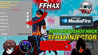 💯ffh4x Auto Headshot Hack‼️ New Injector FF || Free Fire Esp Name Mod Menu Injector Hack #OB32 screenshot 5