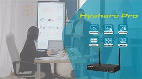 Hyshare Pro Wireless Presentation System - EN