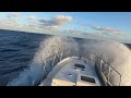 Boat trip 2022 part 1  port st lucie  35 foot trawler  gulf stream in january