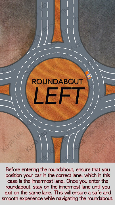 U.A.E. Roundabout (left turn)