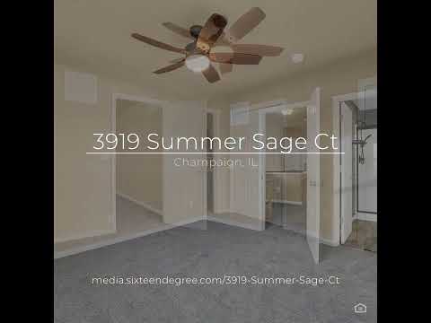 3919 Summer Sage Ct, Champaign, IL home video tour