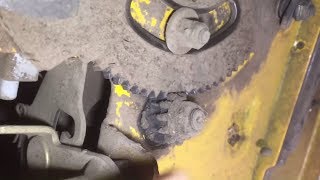Repair riding mower steering