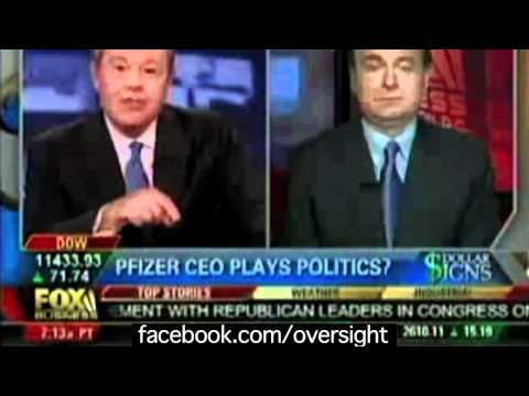 ObamaCare Secret Deals Take Out Pfizer CEO Jeff Ki...