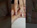 nail  エッジさんの手にブルーローズ