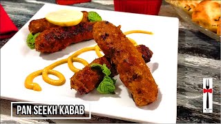 Seekh Kabab | How to make Mutton/Beef Seekh Kabab in frying pan/without bbq grill | The Stylist