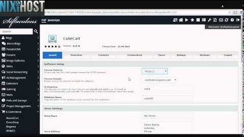 Installing CubeCart with Softaculous in cPanel
