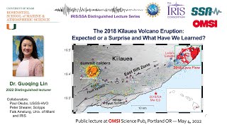 2018 Kīlauea Eruption: Expected or a Surprise? What Have We Learned?