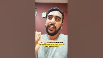 How to crack AI video interview #ai #aiinterview #aivideointerview #shorts #feed #shortsfeeds #feeds