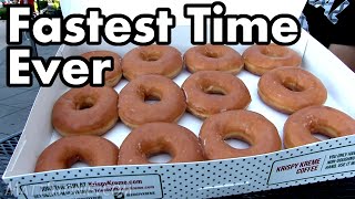 12 Krispy Kreme Donuts DESTROYED