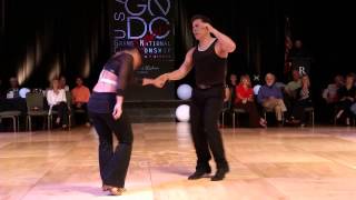 Brennar Goree and Crystal Auclair perform Showcase at the Grand Nationals