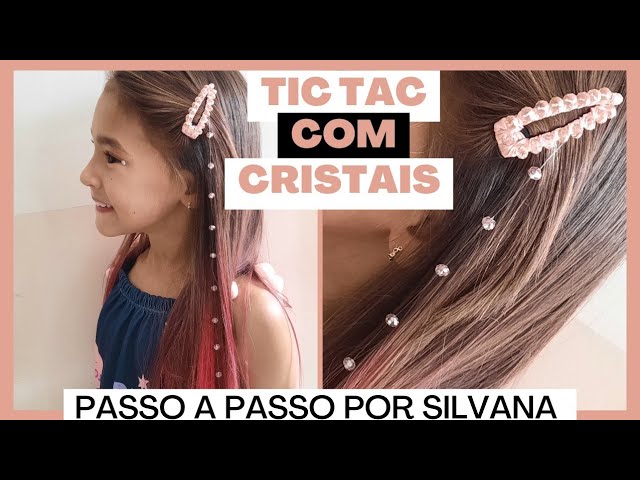 Como hacer una extension de cristal para el cabello (fácil y económico ) 