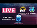 🔴 LIVE CCC v West Indies Academy | CG United Super50 2023