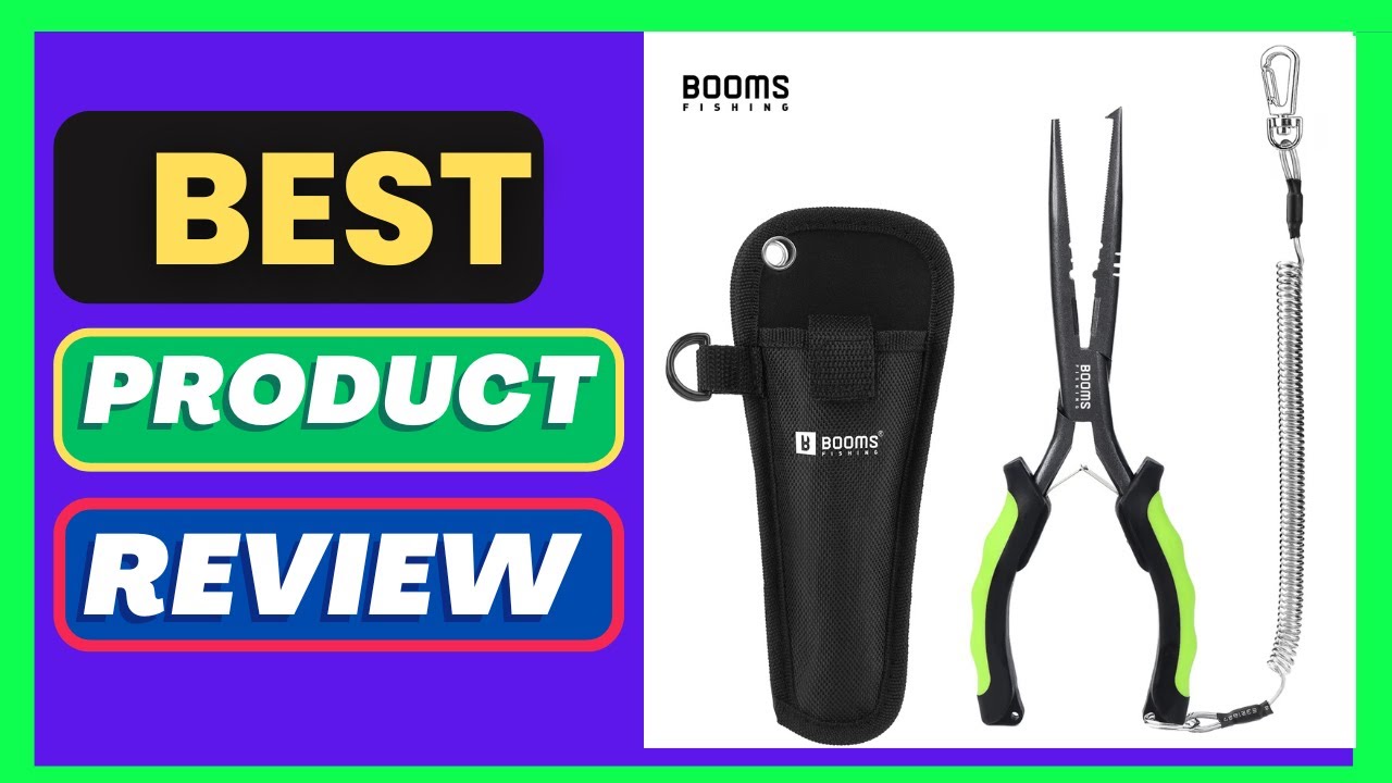 Booms Fishing F03 Fisherman's Fishing Pliers 23c