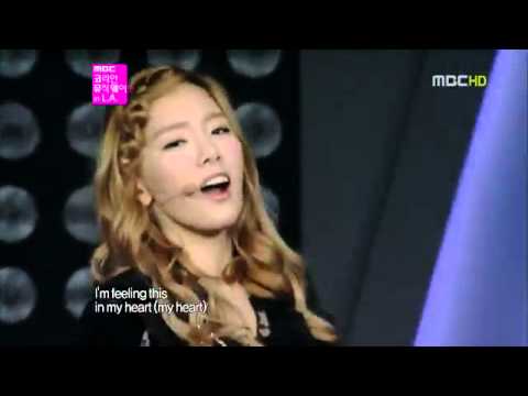 SNSD - The Boys (English Ver.) (Special live without YUL and YOONG) @ MBC SM Town World Tour LA