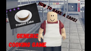 How to bake a cake in generic cooking game! screenshot 5