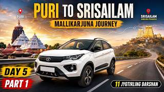 Will We Reach Srisailam? 😱 Puri to Mallikarjuna Jyotirlinga Road Trip 12 Jyotirlinga Day 5