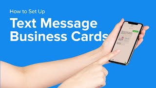 Text Message Business Cards - How to Send vCards via SMS screenshot 2