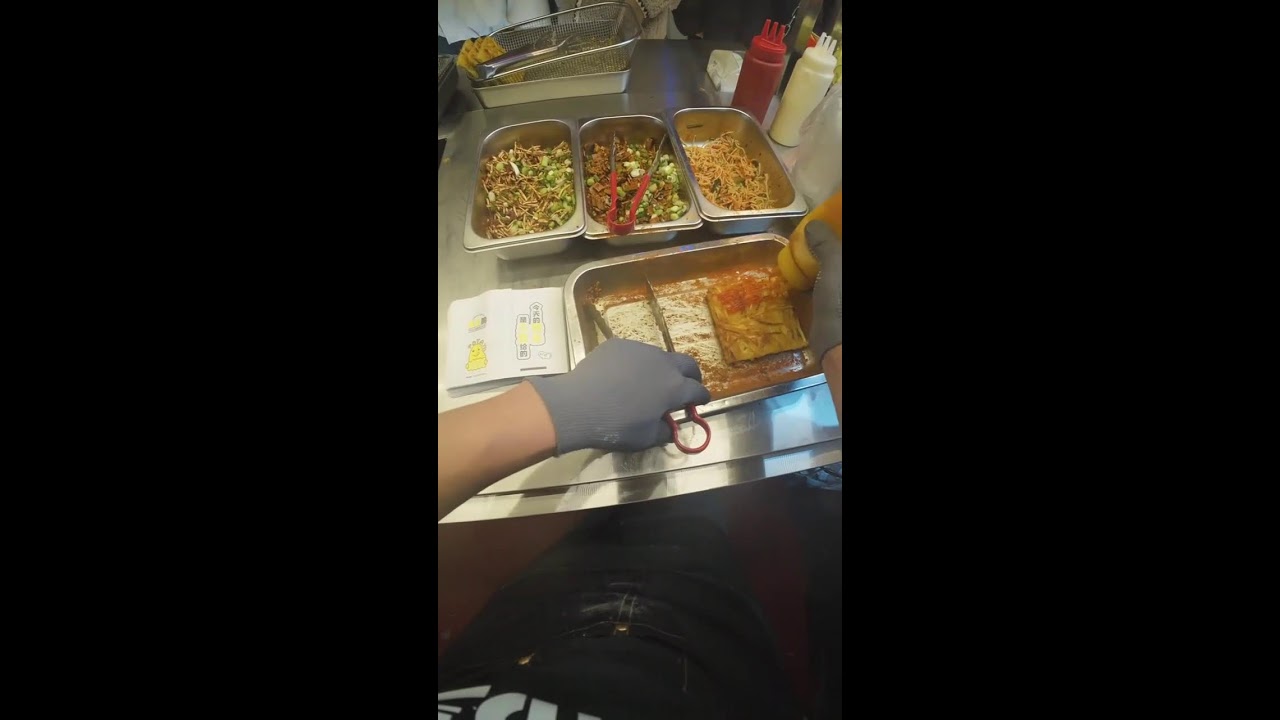 First-Person Potato Snack Making | Golden Pancake Cutting & Serving | No Commentary