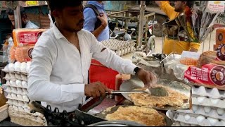 PENJUAL TELOR JALANAN INDIA PALING BEDA DR YG LAIN!STYLE KECE MASAKAN SUPER ENAK!SEMUA BUMBU MASUK