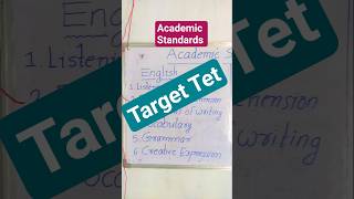 Academic Standards#tet#dsc#shorts