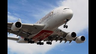 Manchester Airport WOW BLISTERING Emirates Airbus A380 Virgin 747 by Rider 97 views 4 years ago 18 minutes