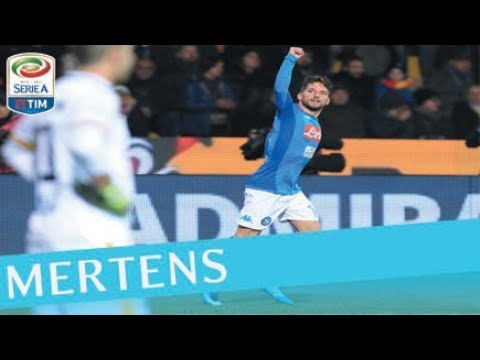Il gol di Mertens - Benevento - Napoli 0-2 - Giornata 23 - Serie A TIM 2017/18