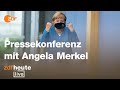 Merkel zum Teil-Lockdown I ZDFheute live