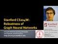 Stanford CS224W: ML with Graphs | 2021 | Lecture 16.4 - Robustness of Graph Neural Networks