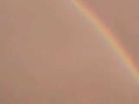 اجمل قوس قزح في قرية الطيبة ريف حلب الشرقي