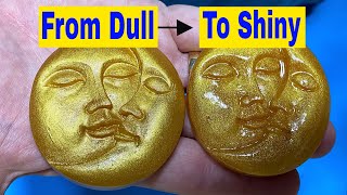 How To Make RESIN SHINY From A Dull Mold