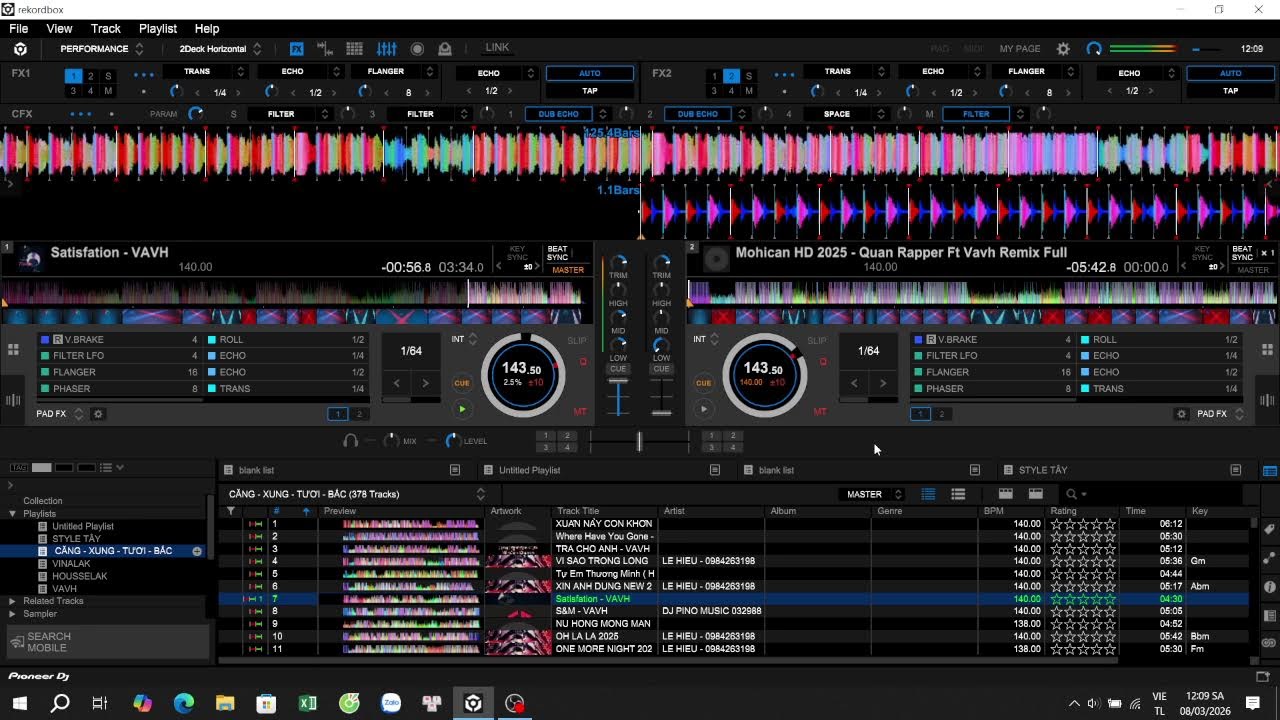 NONSTOP VINAHOUSE BAY PHÒNG TẨM ĐÁ SẬP KE VOL 3 CĂNG XUNG TƯƠI HD 2026 - VGB DJ