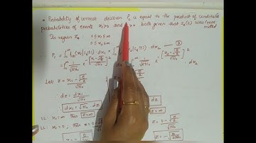 Probability of error of QPSK@fewminuteslearning9815