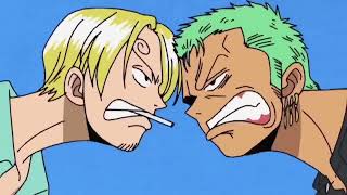 One piece funny moments Sanji and Zoro part 2