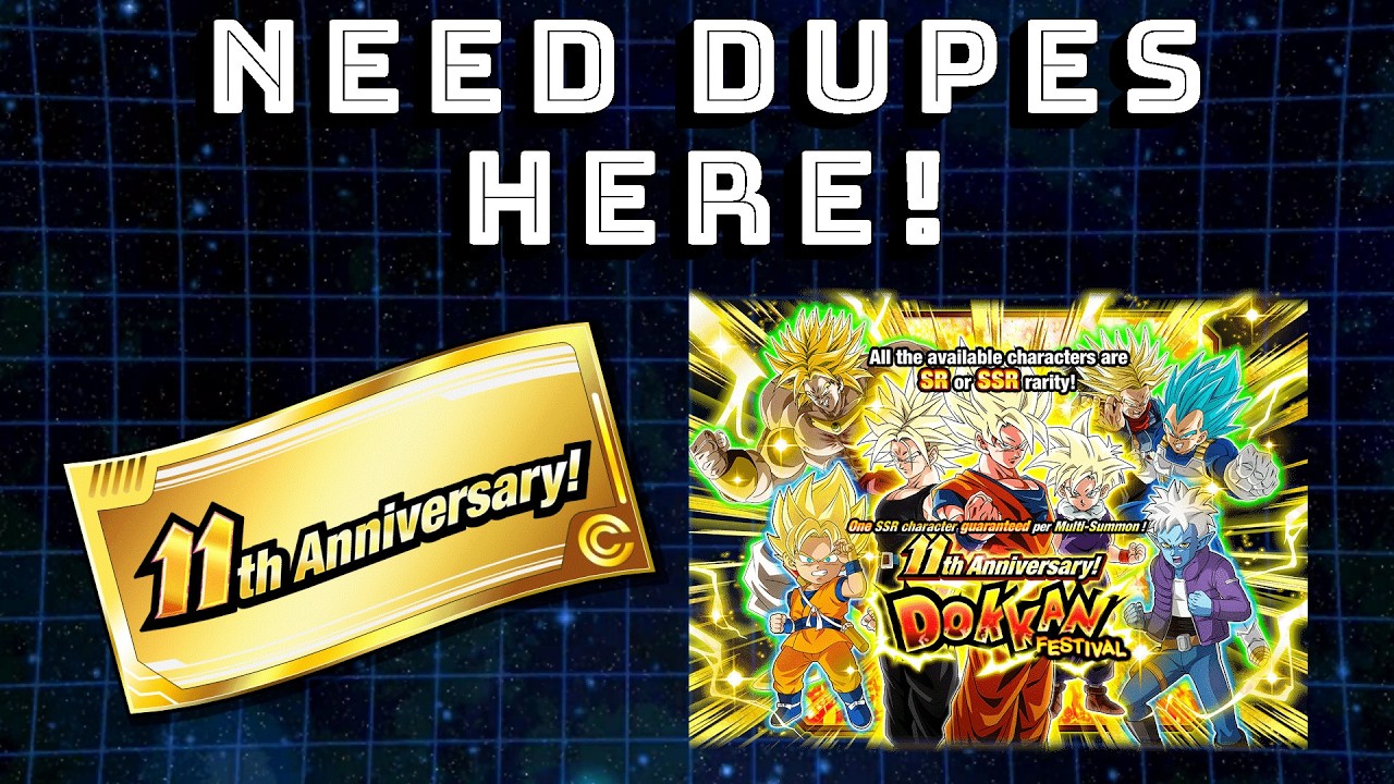 11th Anniversary Tickets: Dokkan Festival Summons | Dragon Ball Z Dokkan Battle
