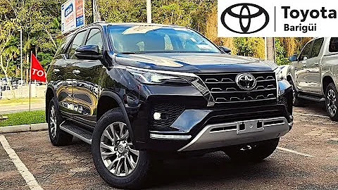 TOYOTA SW4 SRX 2024 TURBO DIESEL 4X4 0KM 7 LUGARES DETALHES DO INTERIOR E EXTERIOR