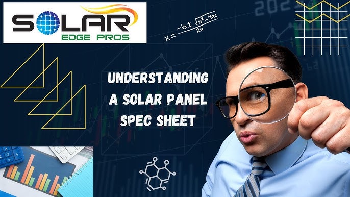 How to Read Solar Panel Specifications