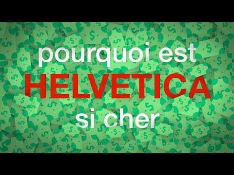 Vidéo: Helvetica est-il maintenant gratuit ?