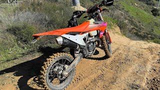 Ktm Excf350 2024 FUN toy! Dual Sport offroad machine.