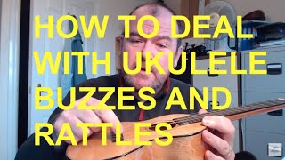 Dealing With Ukulele Buzzes and Rattles - Got A Ukulele Beginners Tips