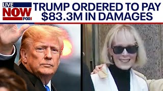 Celebrity Trump must pay E. Jean Carroll $83.3 million in damages in defamation trial | LiveNOW from FOX Wealth