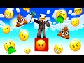 SOPRAVVIVO SOPRA UN SOLO BLOCCO DELLE EMOJI - Minecraft ITA