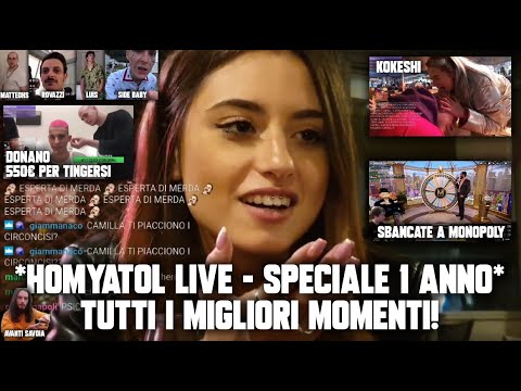*Homyatol live - SPECIALE 1 ANNO* TUTTI I MIGLIORI MOMENTI!