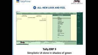 #2 look feel tallyprime #tallyprime #outstanding screenshot 3