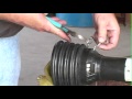 How to install and maintain a shaft cover on a tractor PTO