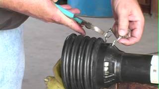 How to install and maintain a shaft cover on a tractor PTO